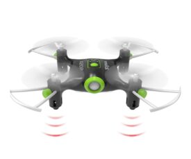 Laste droon RC X20P 2,4GHz takistuste vältimise süsteemiga, must