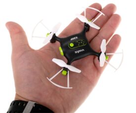 Laste droon RC X20P 2,4GHz takistuste vältimise süsteemiga, must