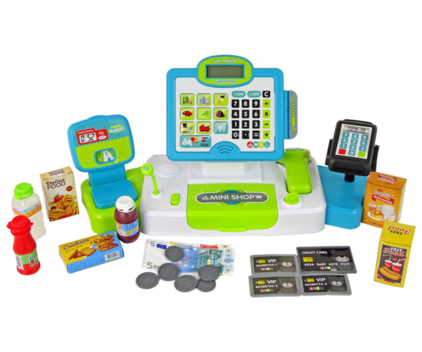 Laste elektrooniline kassaaparaat Mini Shop