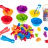Montessori õppemäng - värviliste sõidukite sorteerimine