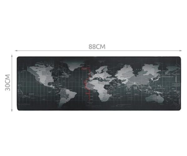 Kirjutuslaua matt 30x88cm, Maailma kaart