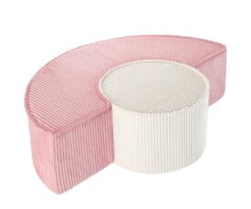 Pehmed mänguklotsid Wigiwama Pouffe (pink mousse)