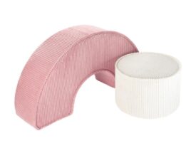 Pehmed mänguklotsid Wigiwama Pouffe (pink mousse)