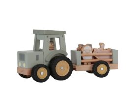 Puidust traktor treileriga, Little Dutch