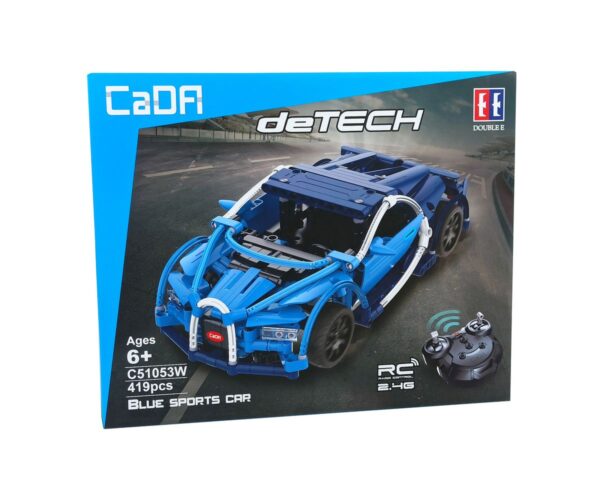 Ehitusklotsid (LEGO-tüüpi) deTECH Sports Car puldiga CaDA (419 osa)