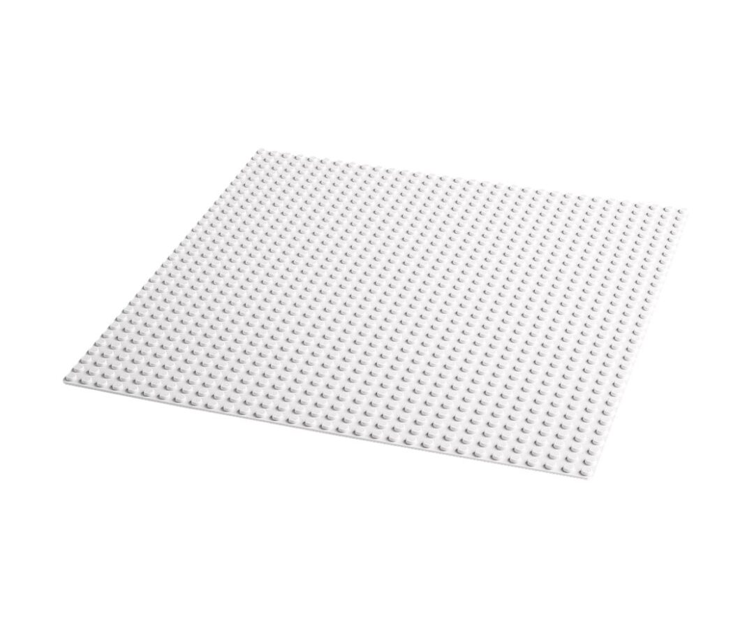 LEGO Classic alusplaat 25x25cm Valge