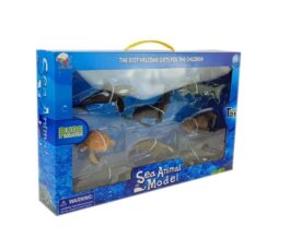 Mereloomade figuurid 8tk Sea Animals (ca 12cm)