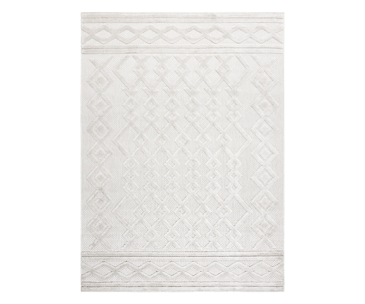 SANTO SISAL 58389 vaip – geomeetriline beež, rombide 1