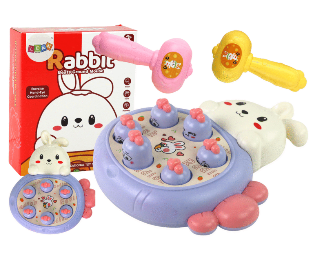 LEAN TOYS jänkumotiiviga mängupaneel