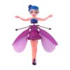 Kaunis lendav haldja-nukk Little Fairy (akuga), sinine-lilla