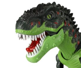 T-Rex mänguasja mõõtmed ja detailid lähivaates