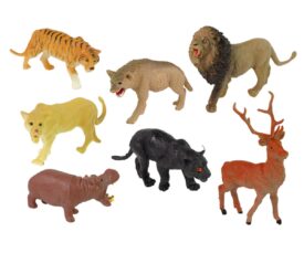 Metsikute loomade figuurid, 34-osaline komplekt