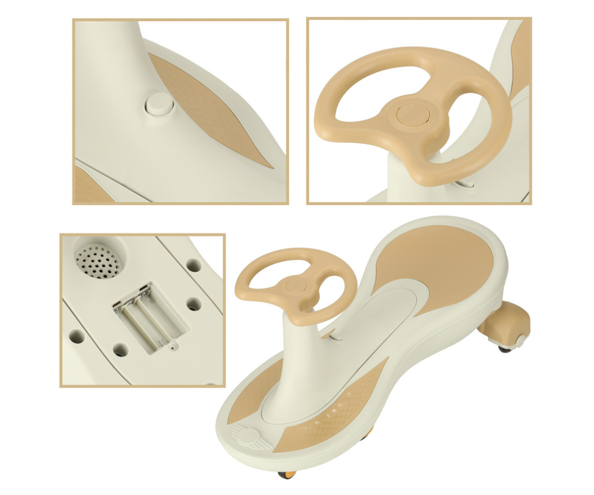 Auto esiosa rooliga, kust paistavad helinuppude ikoonid ja mugav disain.