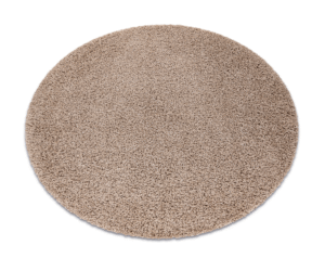 Pehme pikakarvaga vaip SOFFI ümmargune Shaggy 5cm beež 2