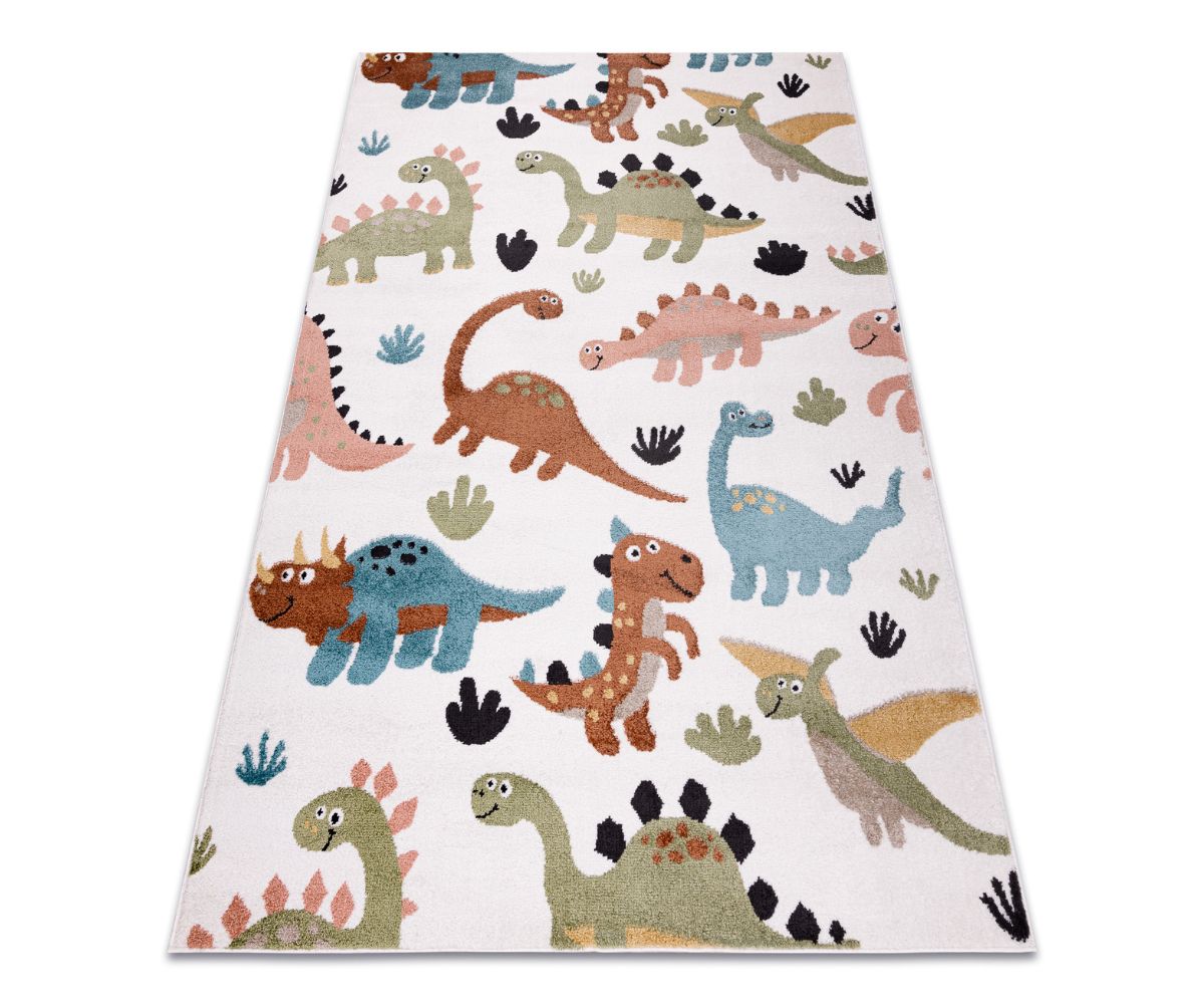Pehme vaip lastetuppa FUN Dinosaurused, kreemjas 1