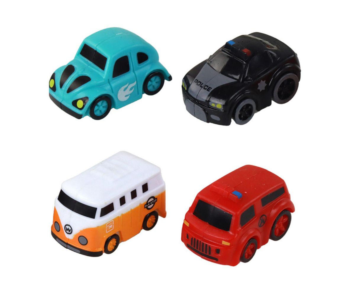 Põnev interaktiivne autode takistusrada + 4 autot