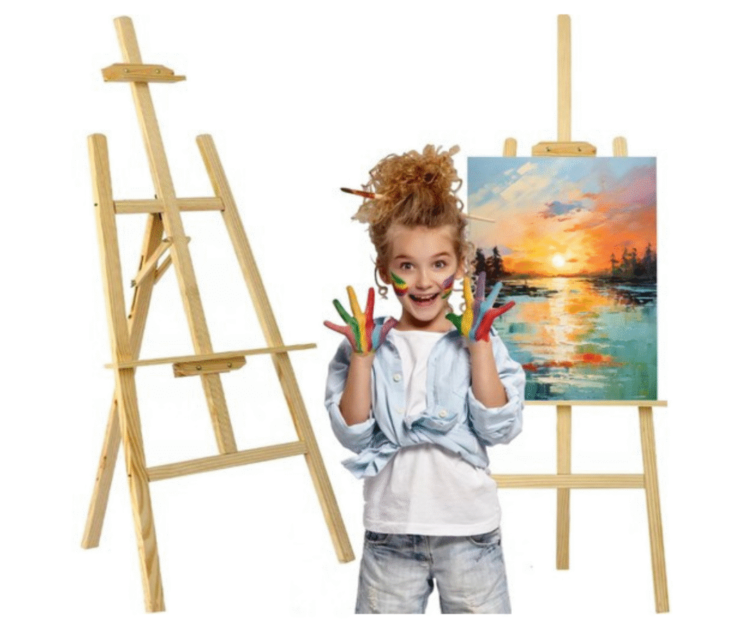 Puidust maalimismolbert 139cm reguleeritav - Maaleo