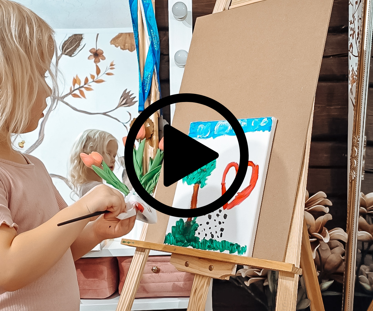 Puidust maalimismolbert 139cm reguleeritav - Maaleo JANE 1