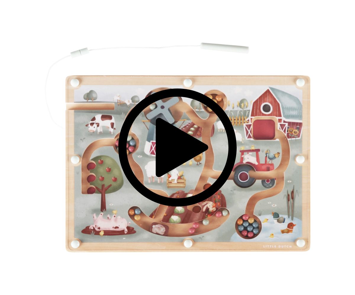 magnetiga labürint Little Dutch video