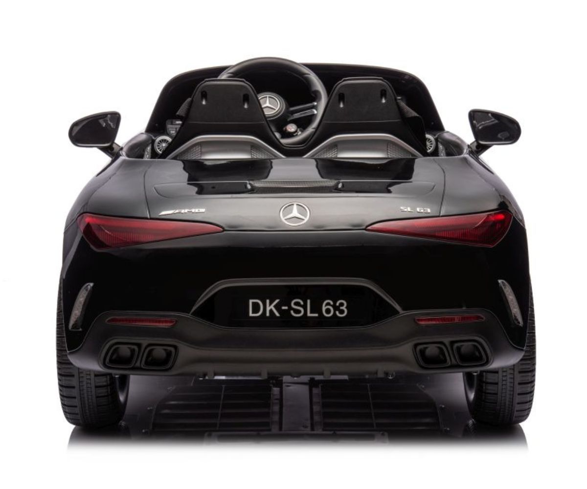 Laste elektriauto puldiga Mercedes SL63 AMG 2x45W, must