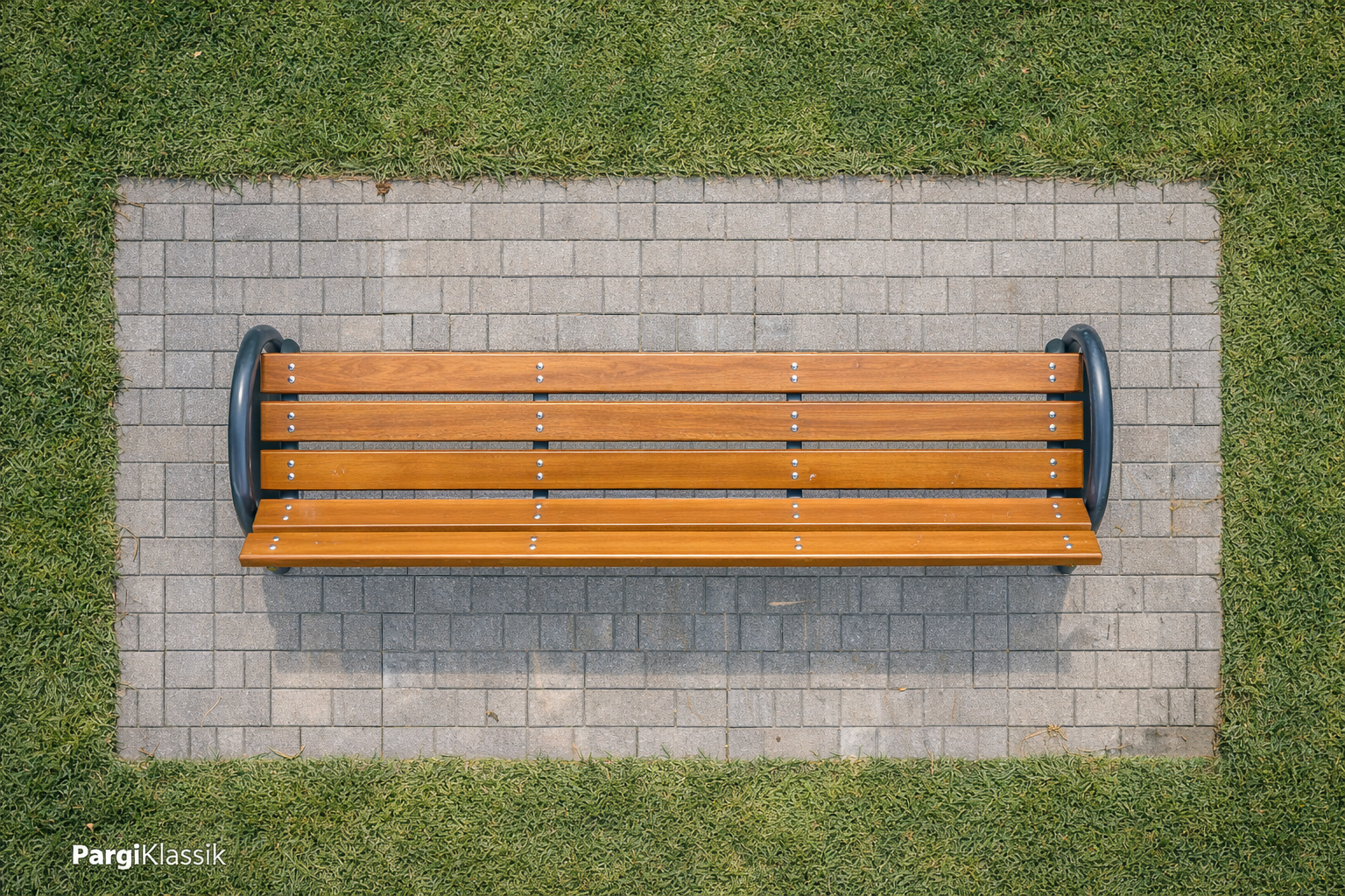 pargipink Pargiklassik vaade pingile ülevalt