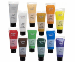 Akrüülvärvide komplekt Iso Trade 12 värvituubiga 100 ml