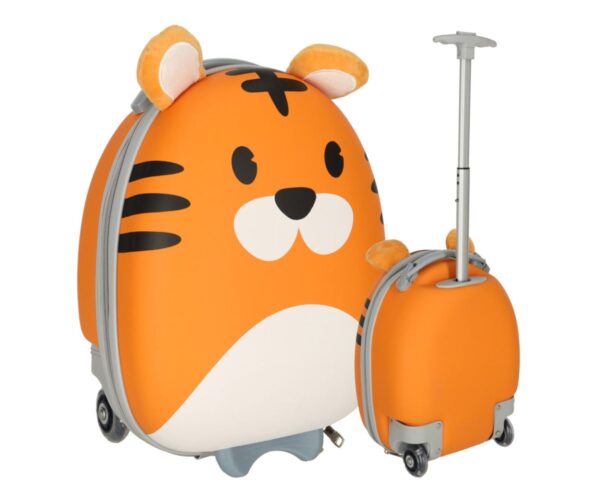 Laste reisikohver käsipagas, tiiger