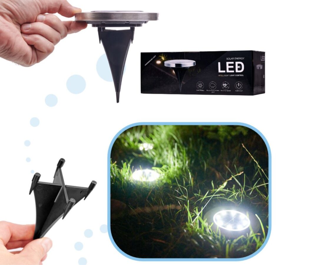 Solar LED-lamp õue 12tk