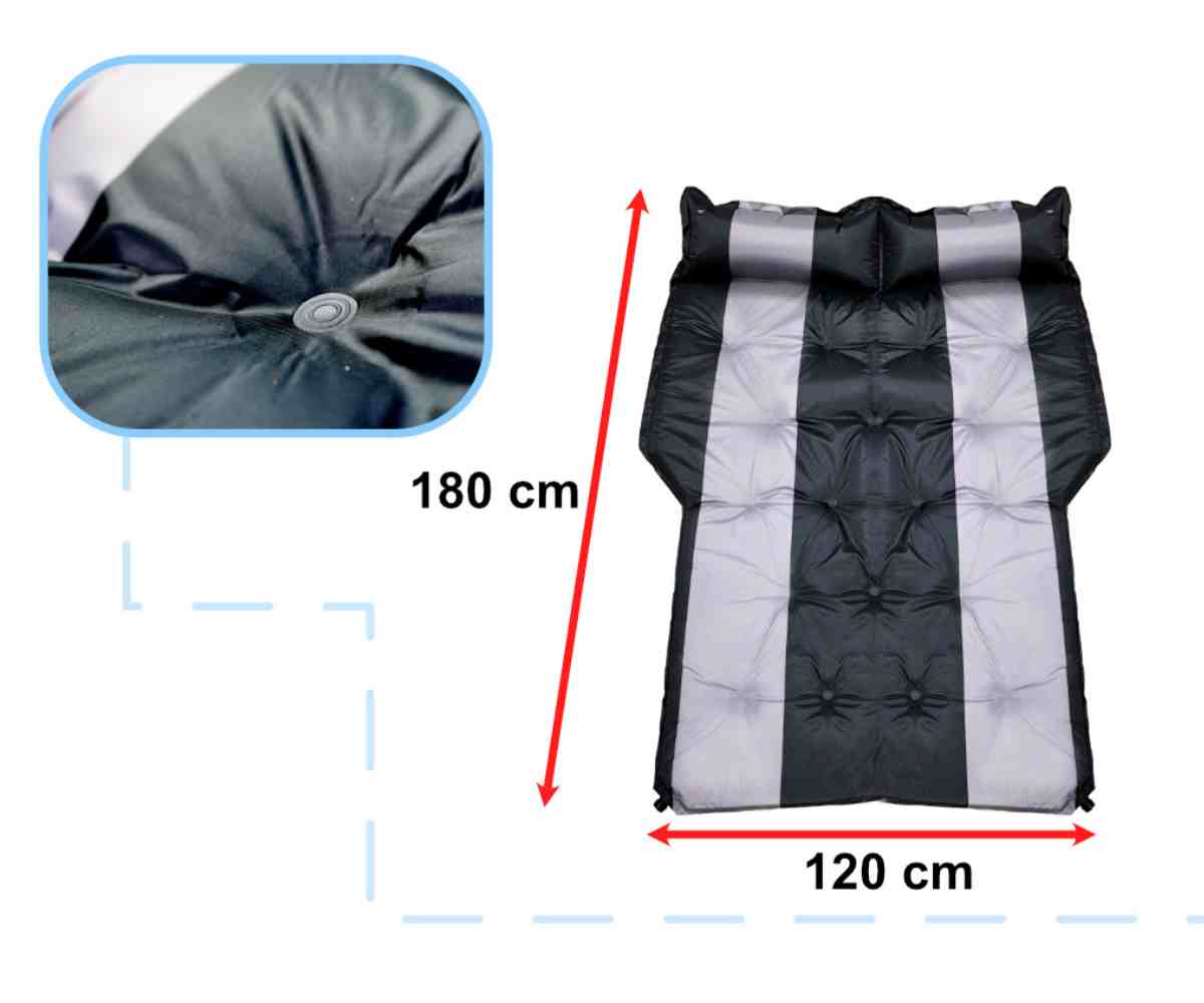 Täispuhutav autovoodi madrats 180x120cm