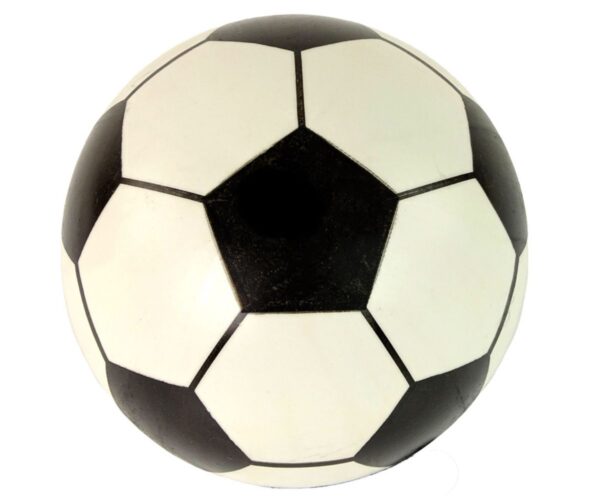 Täispuhutav kummist jalgpall, 23 cm