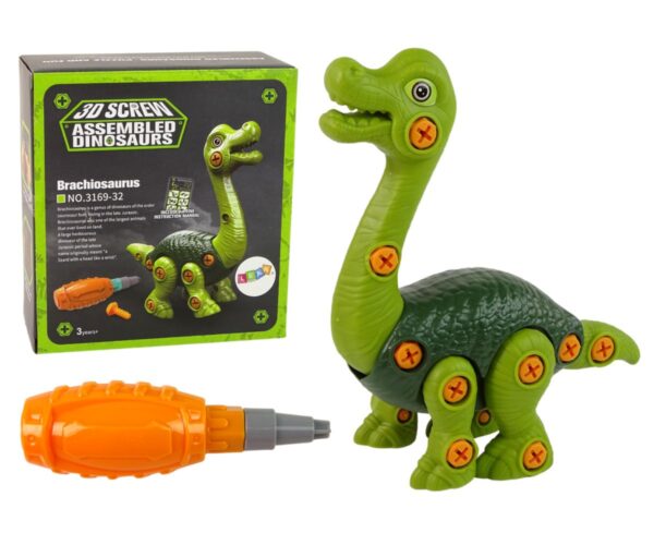 Kokkupandav dinosaurus Lean Toys