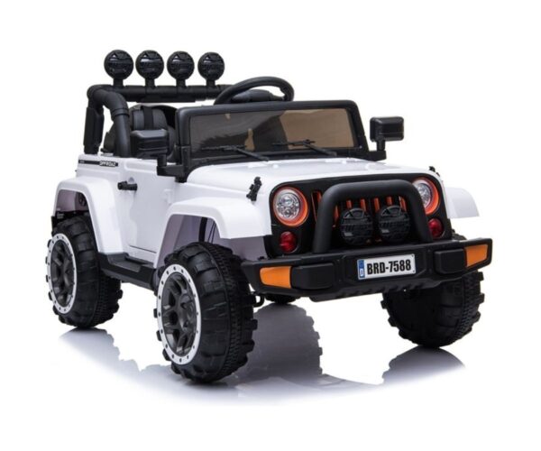 Laste elektriline JEEP Buggy 4X45W, valge