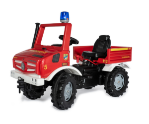 Pedaalidega lasteauto Rolly Unimog Fire (vanusele 3-8a)