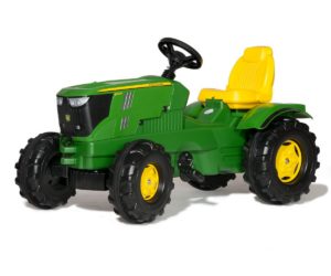 Pedaalidega traktor kopaga Rolly Farmtrac John Deere 6210R (vanusele 3-8a)