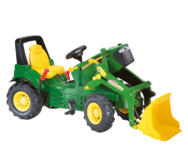 Pedaalidega traktor kopaga Rolly Farmtrac John Deere 7930 (vanusele 3-8a)