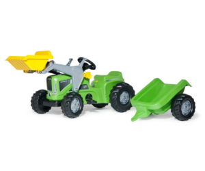 Pedaalidega traktor kopaga RollyKiddy Futura (vanusele 2,5-5a)