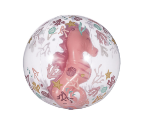 Rannapall 3D merihobuga Ocean Dreams Pink, Little Dutch