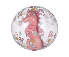 Rannapall 3D merihobuga Ocean Dreams Pink, Little Dutch