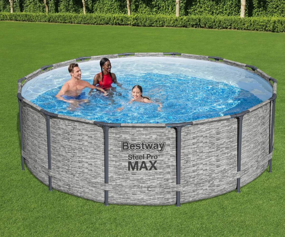 TÄISKOMPLEKT! Välibassein Bestway Steel Pro Max 5619D ø427x122cm
