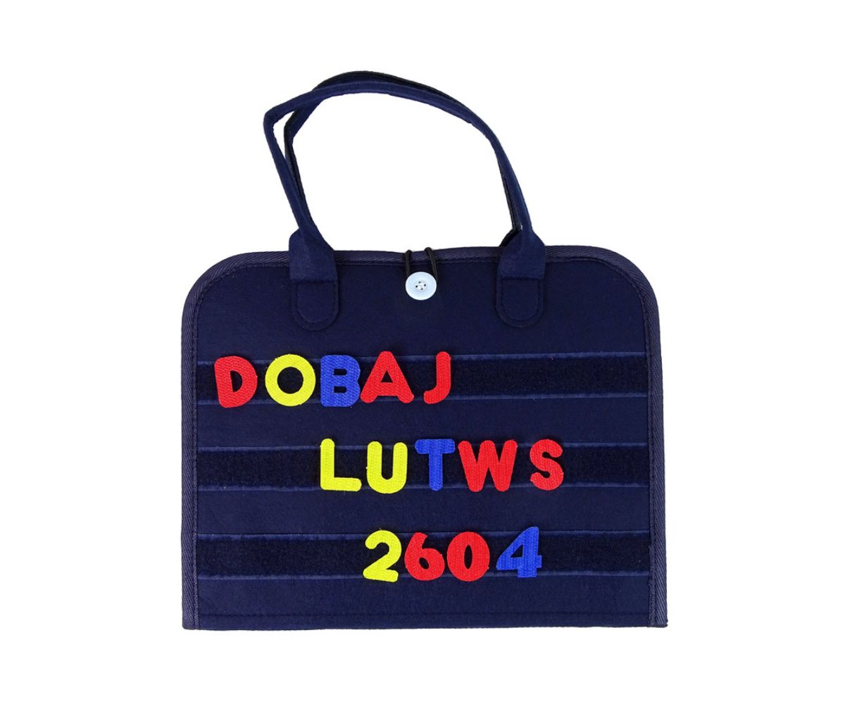 Tegelusmapp lastele + krõpsuga tähed Lean