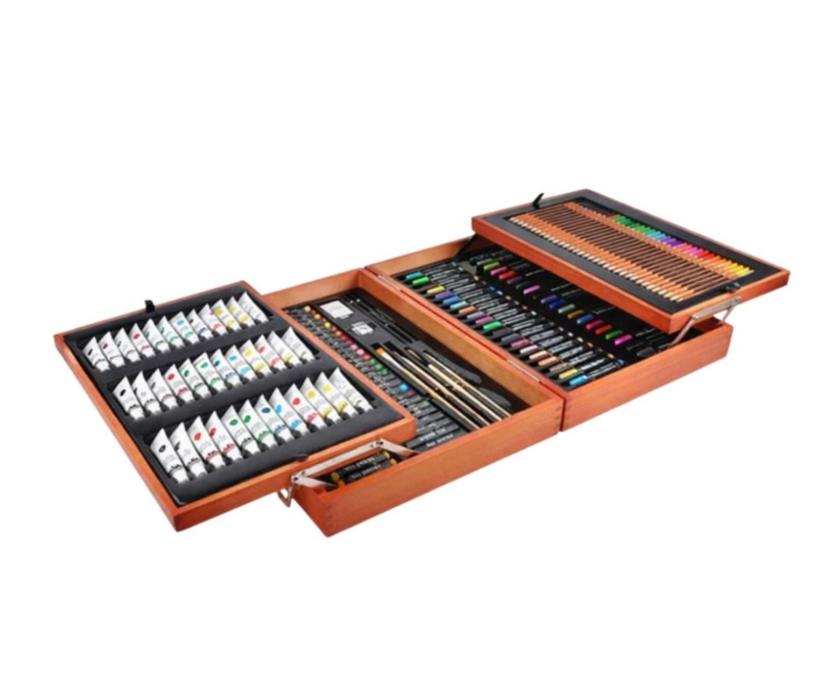 Ülisuur kunstitarvikute komplekt 174-osaline