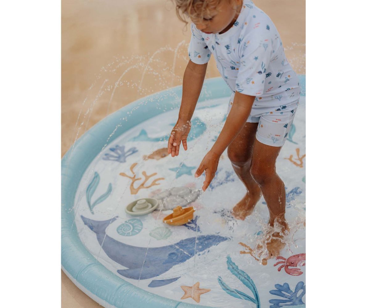 Vihmutiga mängumatt Ocean Dreams Blue, Little Dutch