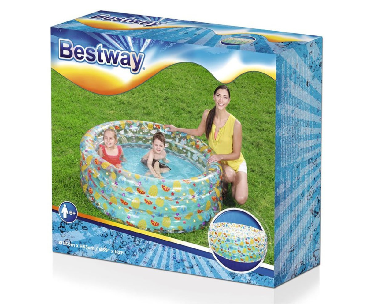Täispuhutav bassein "Fruit" 150 cm x 53 cm Bestway