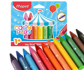 Jumbo Color´ Peps vahakriidid 12 tk