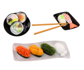 Sushivalmistamise mängukomplekt, 22-osaline