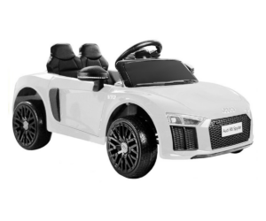 Laste elektriauto Audi R8 Spyder 2x45W, valge