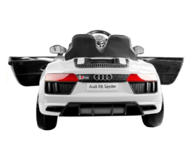 Laste elektriauto Audi R8 Spyder 2x45W, valge