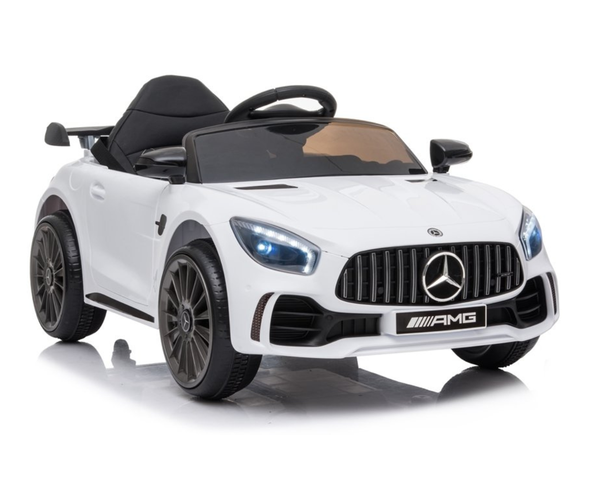 Laste elektriauto Mercedes AMG GT R 2x45W, valge