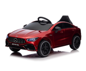 Laste elektriauto Mercedes CLA 45 TUNING AMG 4x45W, kirsipunane