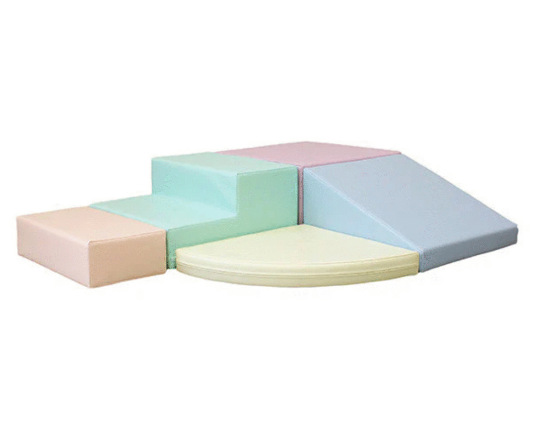 Pastelne IGLU Corner Climber – 5 pehmest vahust mänguklotsi.